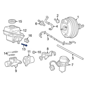 Dodge OE - Brake Master Cylinder Reservoir Screw