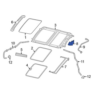 Dodge OE - Sunroof Motor
