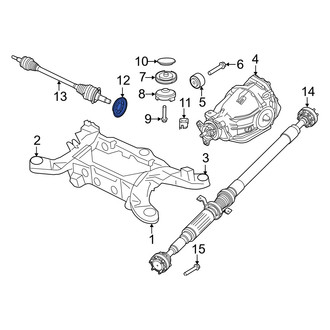 Dodge OE - Front Right CV Axle Shaft Seal