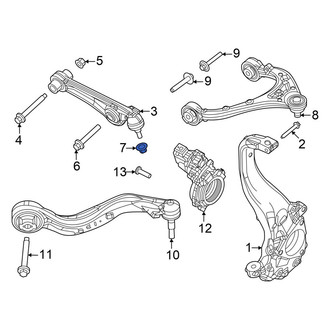 Dodge OE - Lower Outer Suspension Control Arm Nut