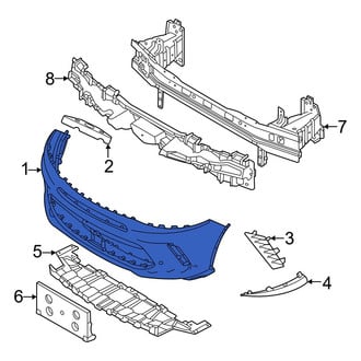 Dodge OE - Front Bumper Cover