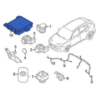 Dodge OE - Front Cruise Control Distance Sensor