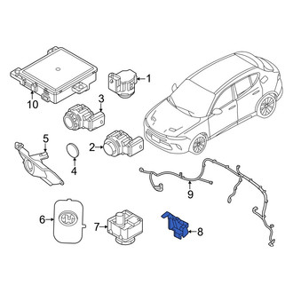 Dodge OE - Park Assist Camera Bracket