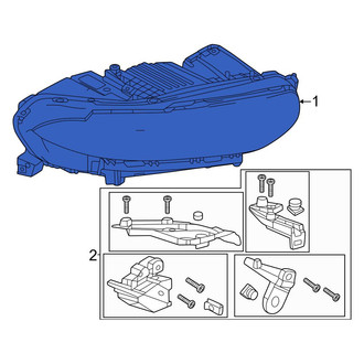 Dodge OE - Front Left Headlight Assembly
