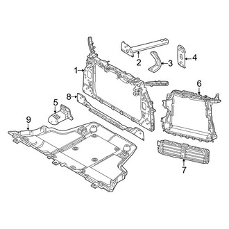 Dodge OE - Radiator Support
