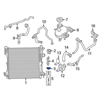 Dodge OE - Lower Radiator Insulator