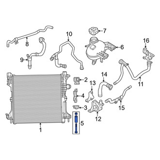 Dodge OE - Radiator Mount Bolt