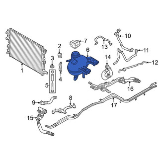 Dodge OE - Engine Coolant Reservoir
