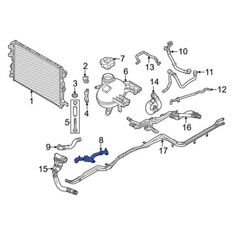 Dodge OE - Engine Coolant Reservoir Bracket