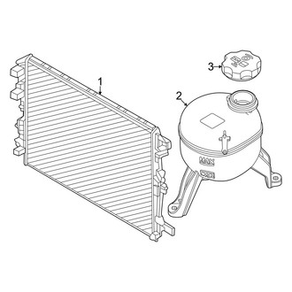 Dodge OE - Cooling - Intercooler (1.3L)