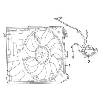 Dodge OE - Cooling Fan
