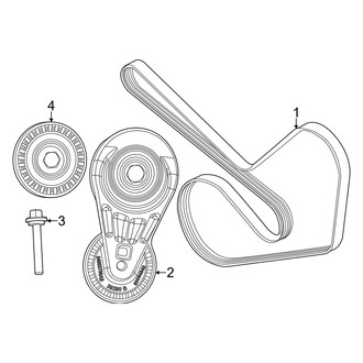 Dodge OE - Cooling - Belts & Pulleys