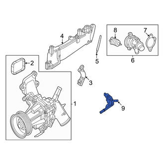 Dodge OE - Engine Coolant Pipe