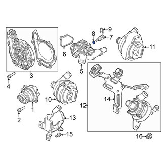 Dodge OE - Engine Coolant Temperature Sensor O-Ring