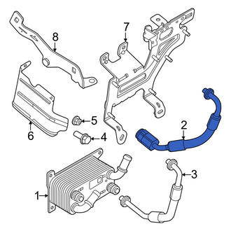 Dodge OE - Automatic Transmission Oil Cooler Hose Assembly