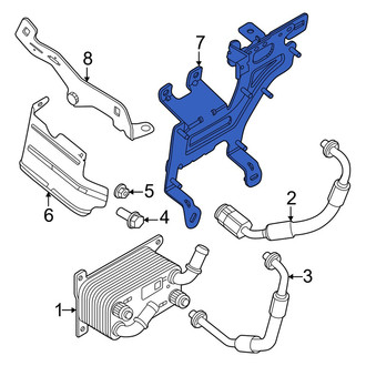 Dodge OE - Automatic Transmission Oil Cooler Bracket
