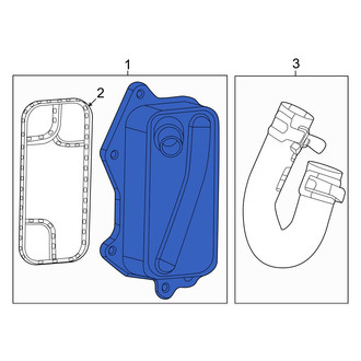Dodge OE - Engine Oil Cooler