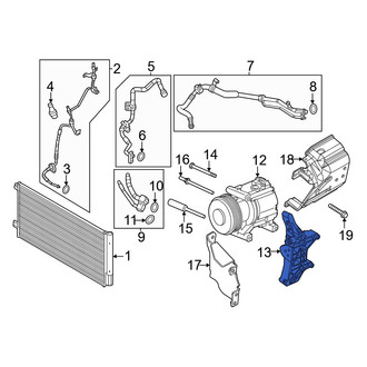 Dodge OE - A/C Compressor Bracket