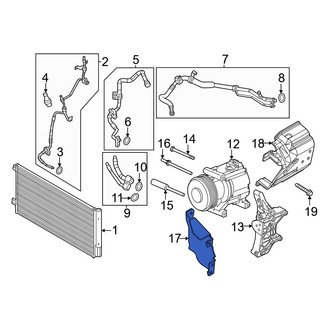 Dodge OE - Lower A/C Compressor Bracket