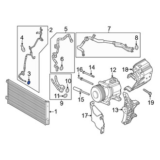 Dodge OE - A/C Line O-Ring