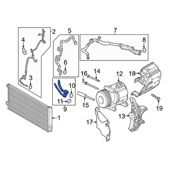 Dodge OE - A/C Pipe