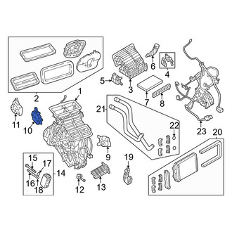 Dodge OE - HVAC Air Inlet Door Actuator