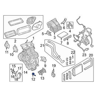 Dodge OE - A/C Evaporator Temperature Sensor