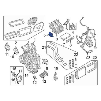 Dodge OE - HVAC Air Inlet Door Actuator