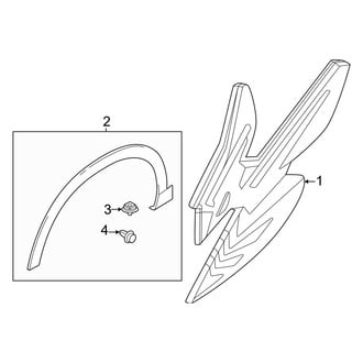 Dodge OE - Fender - Exterior Trim