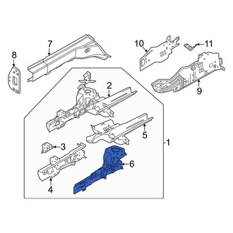 Dodge OE - Front Left Suspension Strut Tower