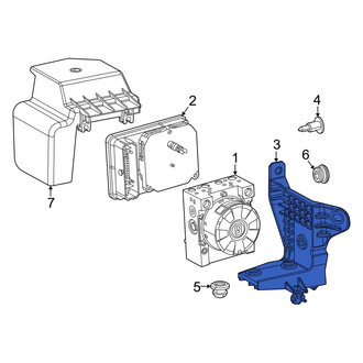 Dodge OE - ABS Modulator Bracket