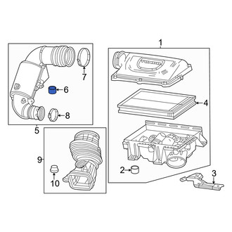 Dodge OE - Air Filter Housing Insulator