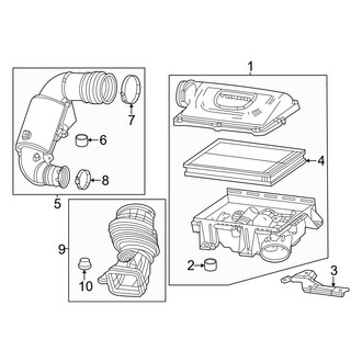 Dodge OE - Engine / Transaxle - Air Intake (2.0L)