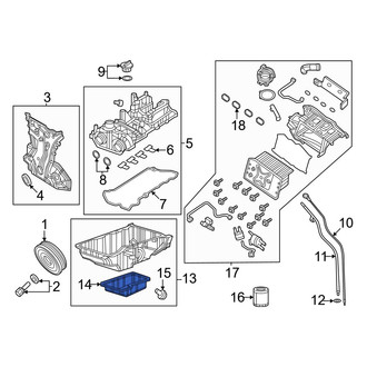 Dodge OE - Engine Oil Pan