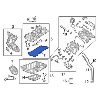 Dodge OE - Engine Valve Cover Gasket