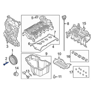 Dodge OE - Engine Crankshaft Pulley Bolt