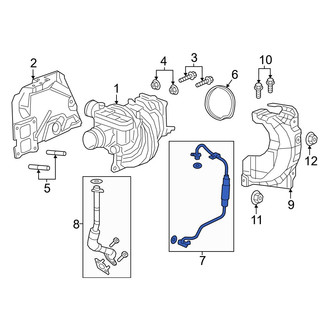 Dodge OE - Turbocharger Oil Line