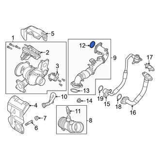 Dodge OE - Intercooler Pipe Gasket