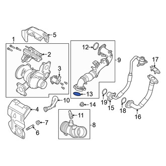 Dodge OE - Intercooler Pipe Gasket