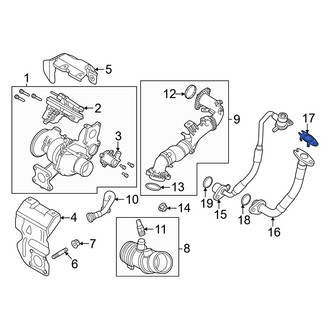 Dodge OE - Turbocharger Oil Line Gasket