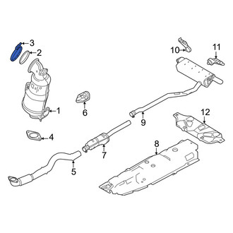 Dodge OE - Catalytic Converter Clamp