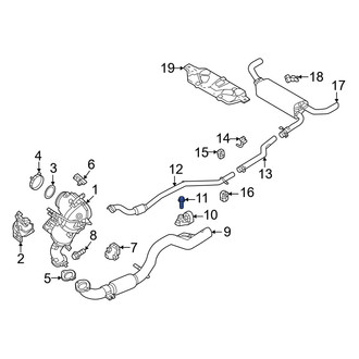 Dodge OE - Exhaust System Hanger Screw