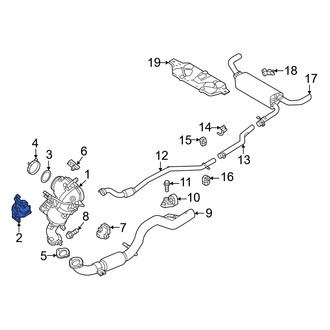 Dodge OE - Catalytic Converter Heat Shield