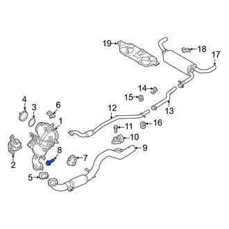 Dodge OE - Catalytic Converter Bolt