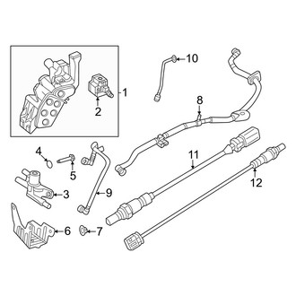 Dodge OE - Emission System - Emission Components (1.3L)