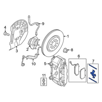 Dodge OE - Rear Disc Brake Pad Set