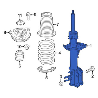 Dodge OE - Front Left Suspension Strut