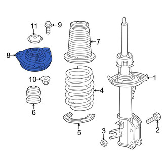 Dodge OE - Front Suspension Strut Mount