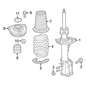 Dodge OE - Front Suspension - Struts & Components