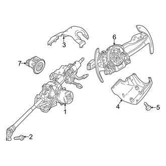 Dodge OE - Steering Column Components